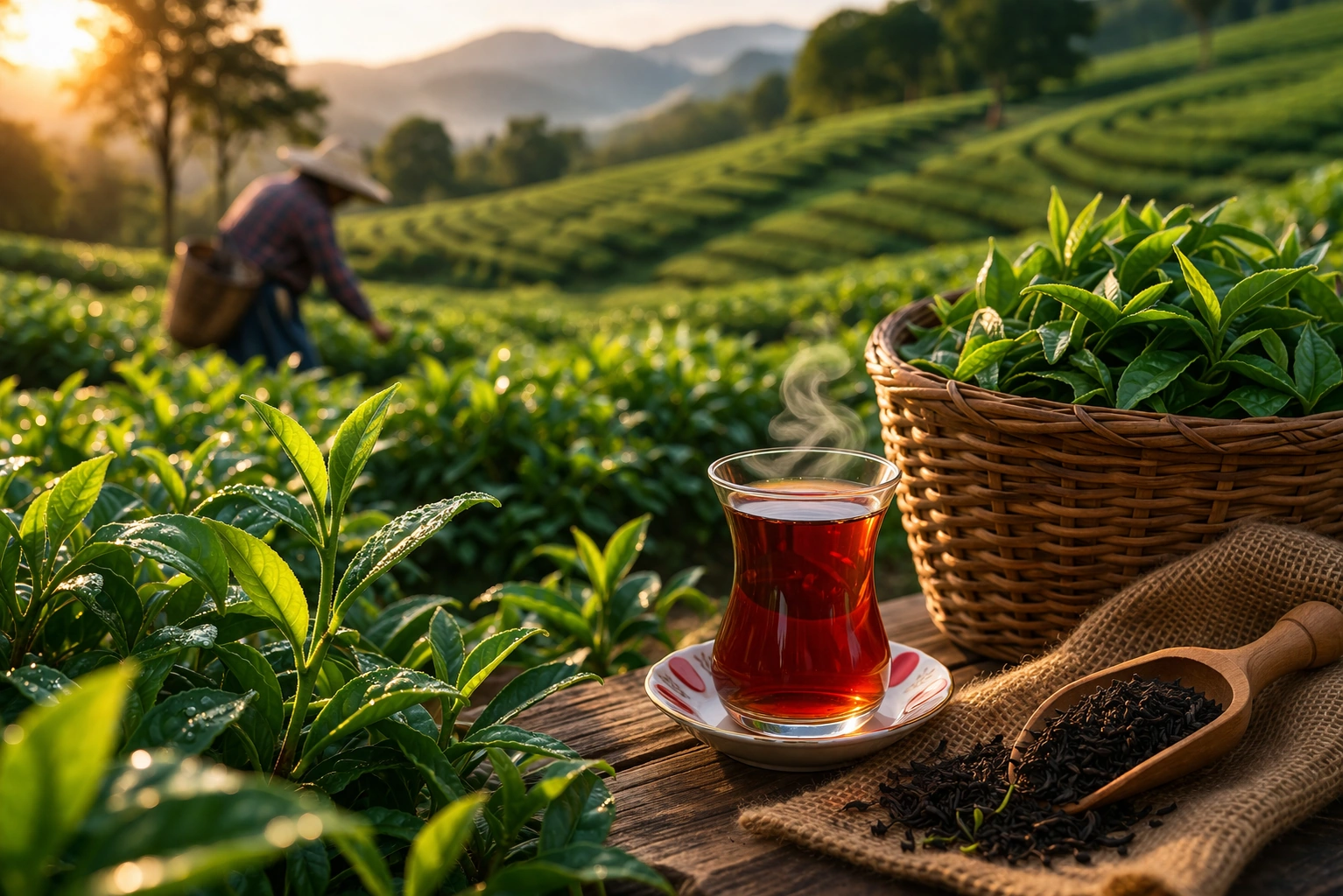 Tea production and marketing